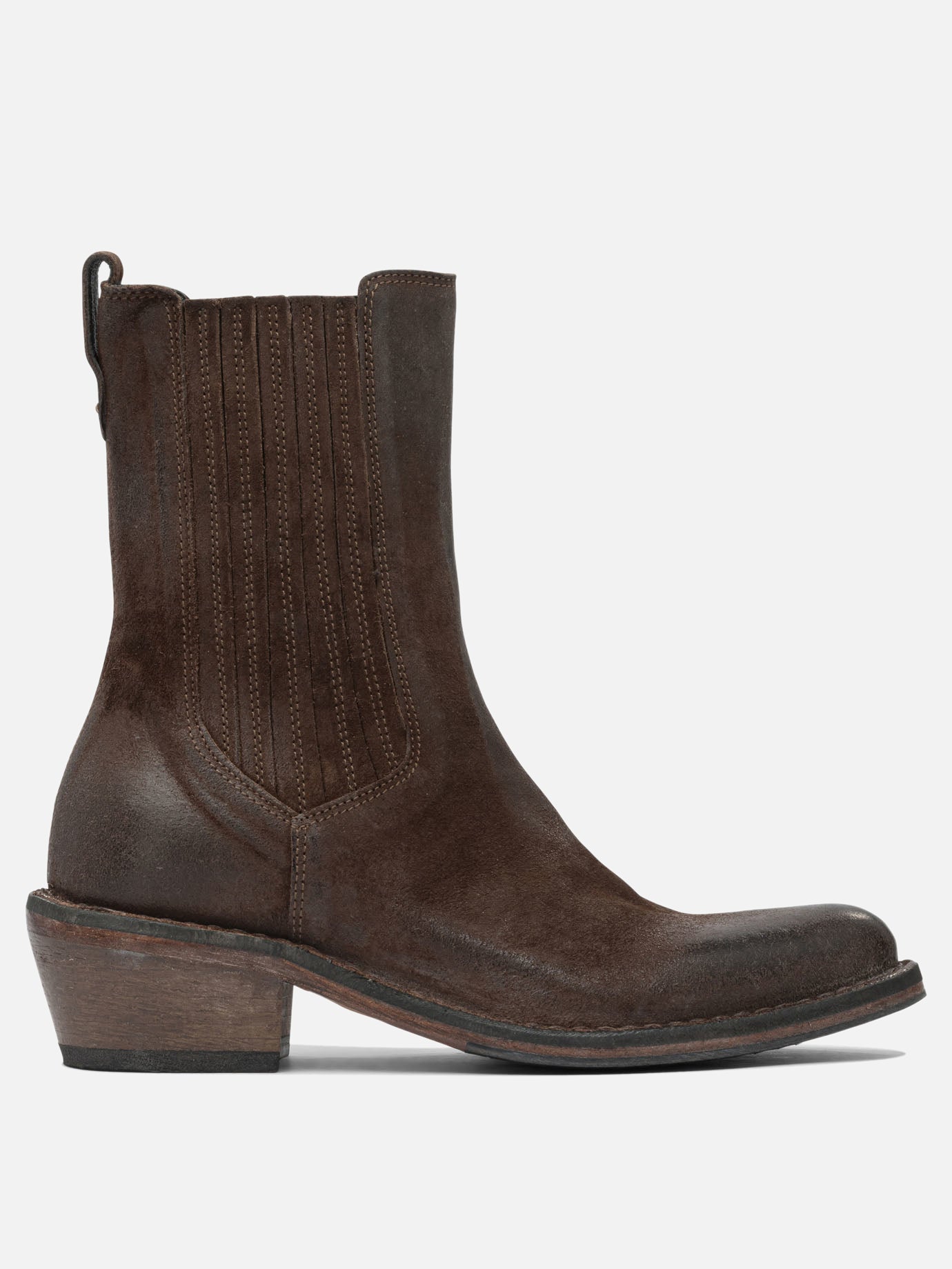 Cowboy 100% leather - 80% rubber 20% leather  Brown - Moma Women | PDP | VIETTI Online Store | Zoom-Modal

