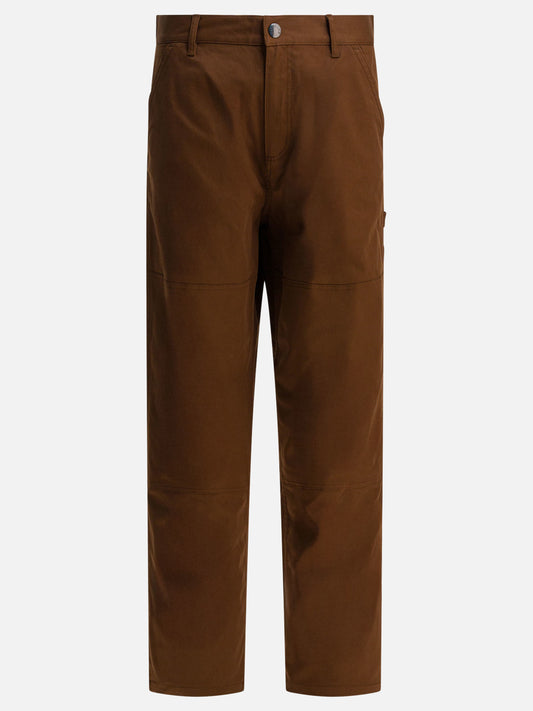 Pantaloni cargo & parachute Solid colour  Marrone - Moncler Uomo | PDP | VIETTI Online Store 
