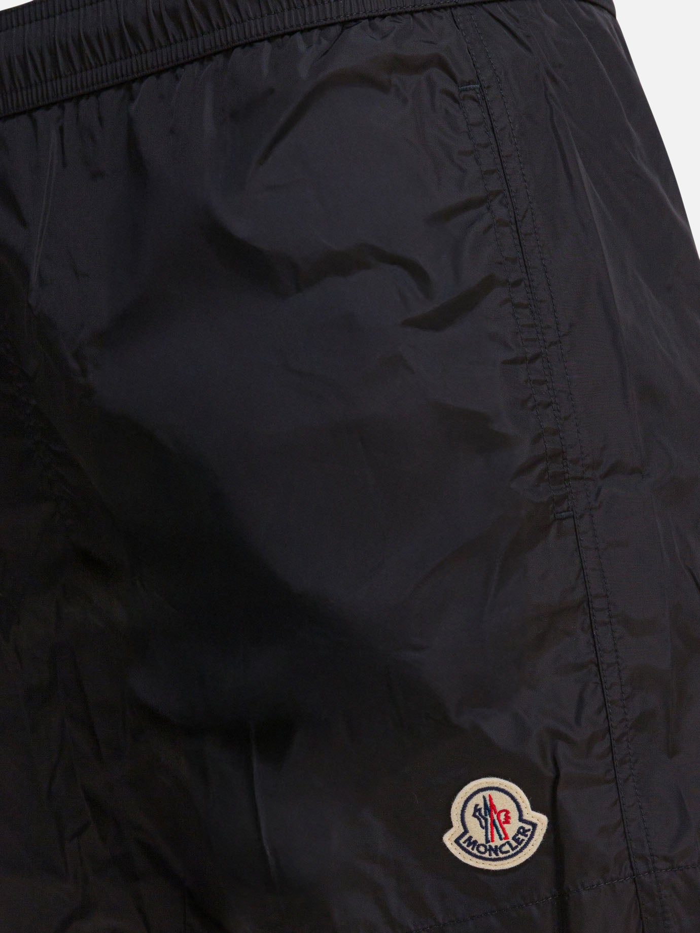 Short da mare Logo  Nero - Moncler Uomo | PDP | VIETTI Online Store | thumbnail_4