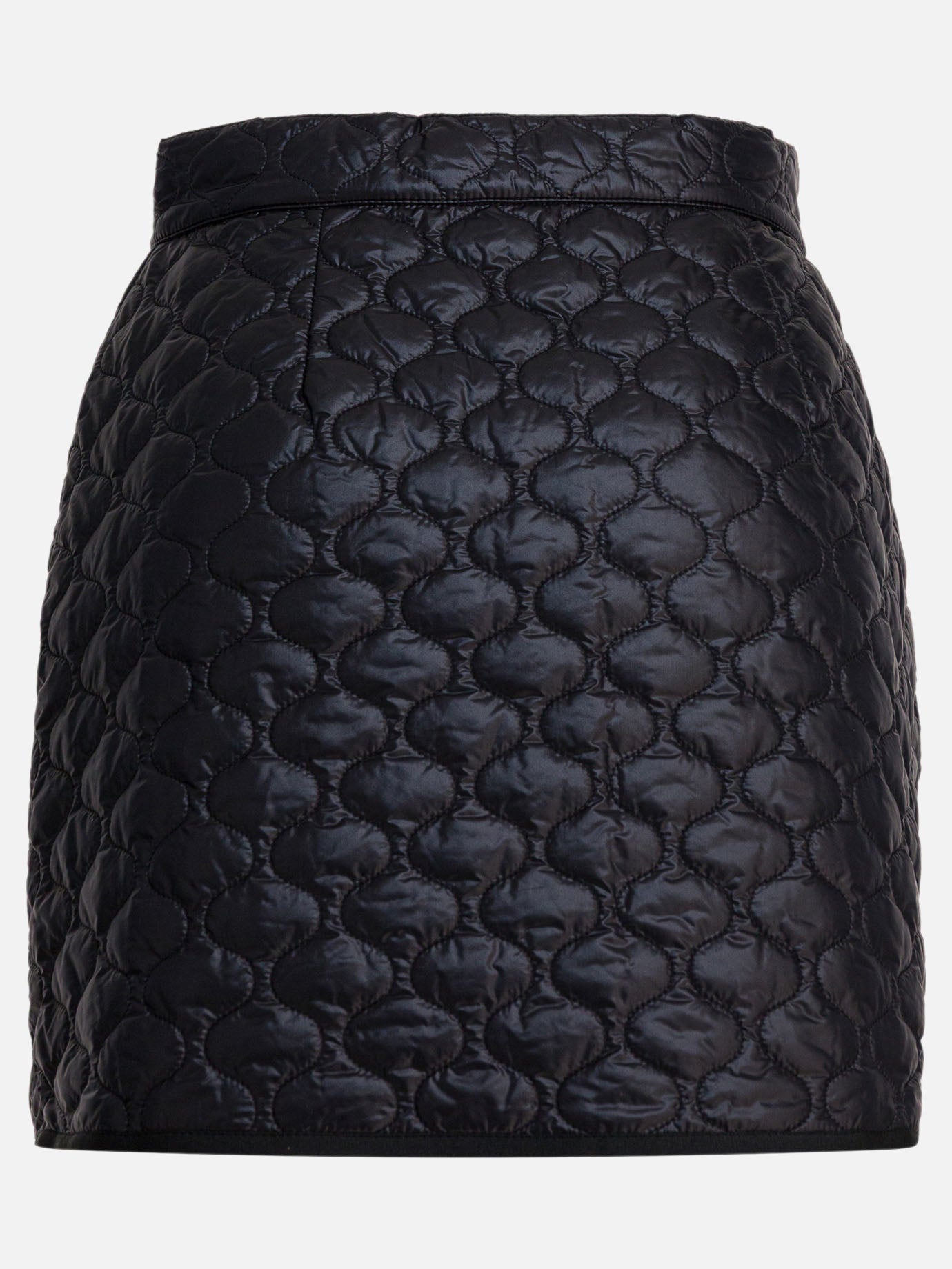 Gonne midi Logo  Nero - Moncler Donna | PDP | VIETTI Online Store | thumbnail_2