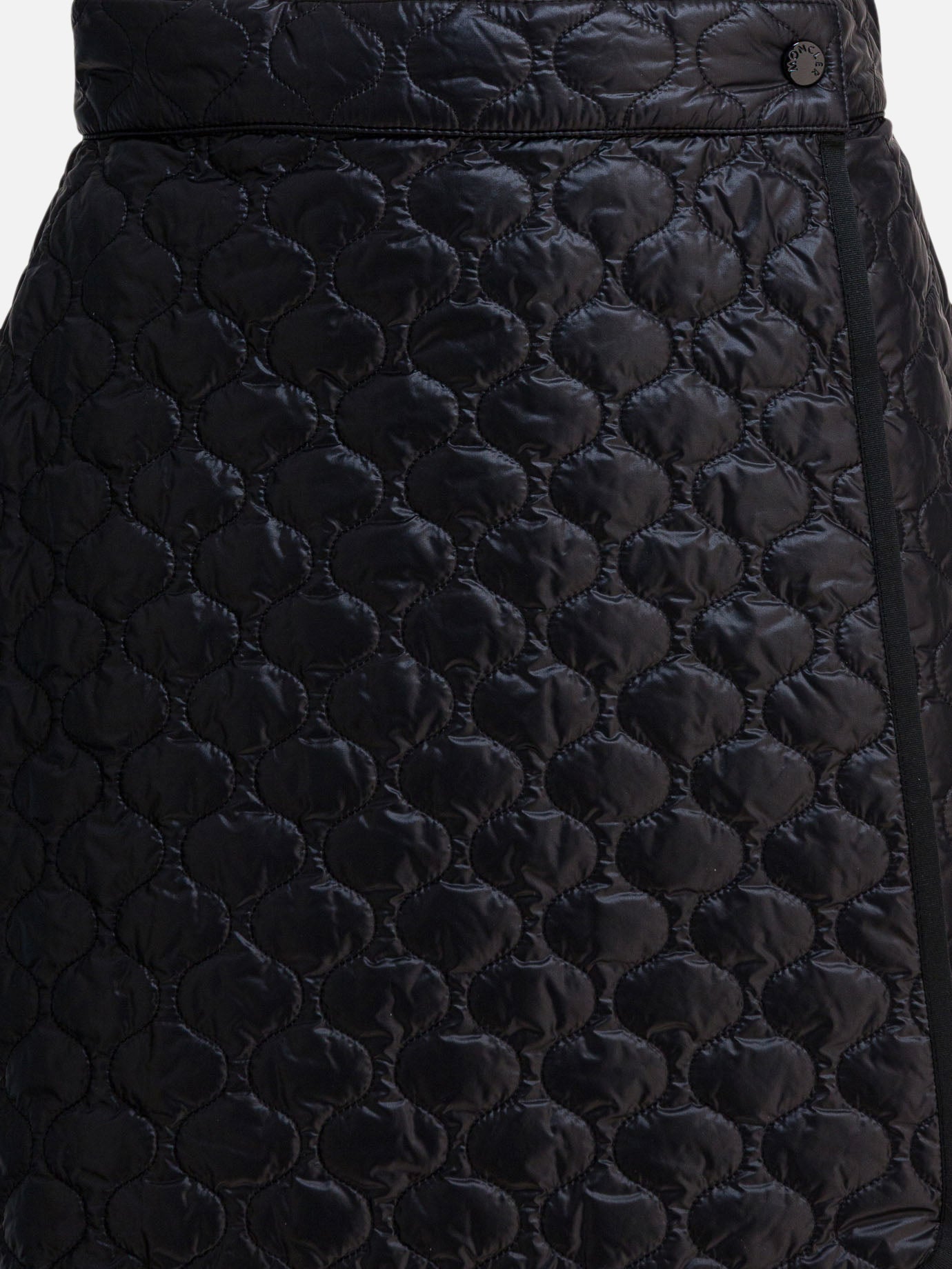 Gonne midi Logo  Nero - Moncler Donna | PDP | VIETTI Online Store | thumbnail_3