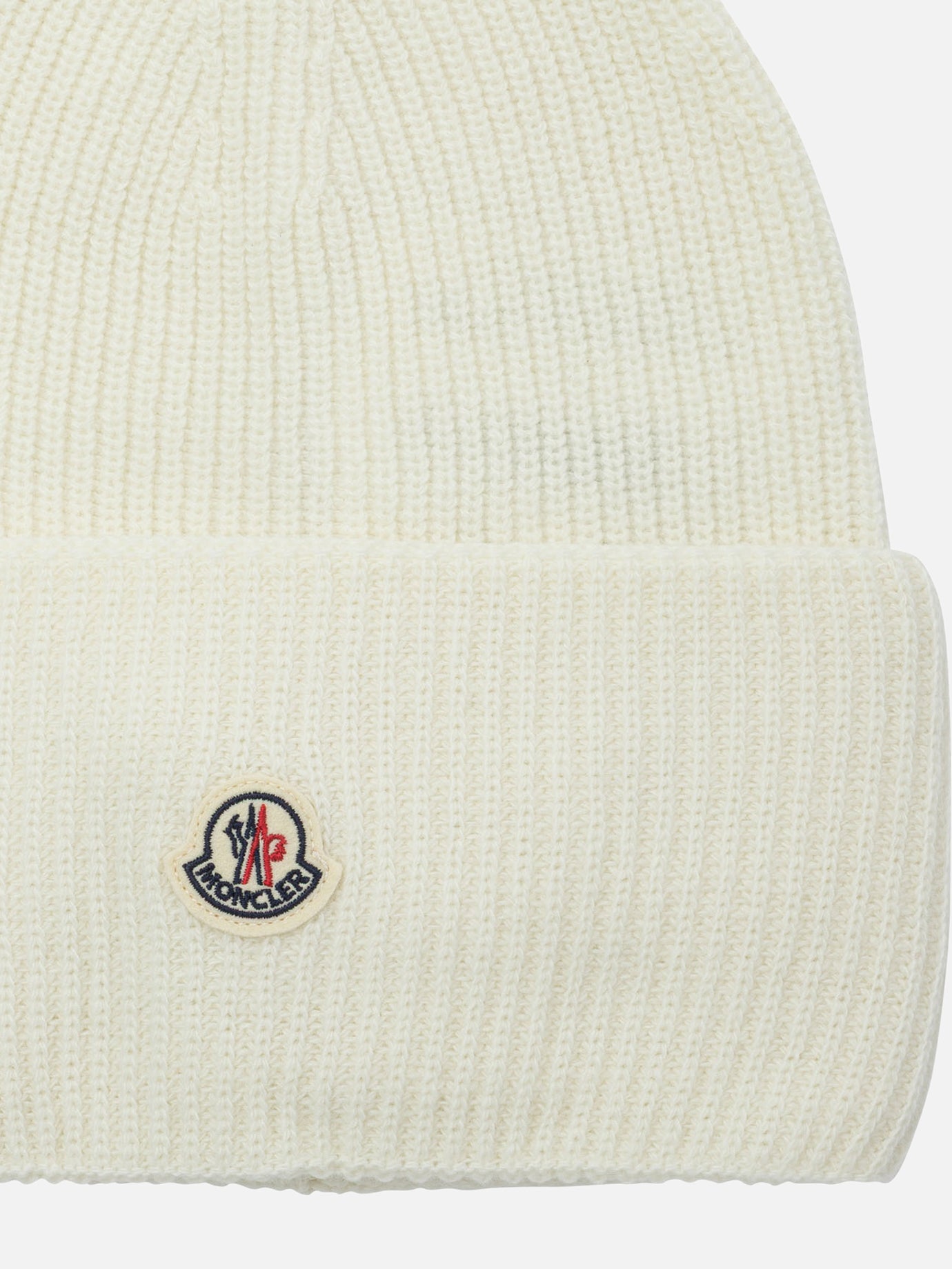 Beanies Logo  White - Moncler Women | PDP | VIETTI Online Store | thumbnail_3
