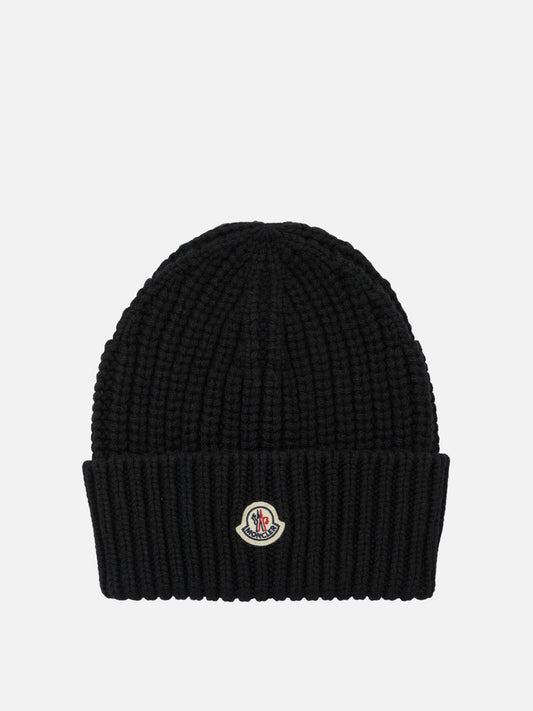 Beanies Logo  Black - Moncler Women | PLP | VIETTI Online Store 
