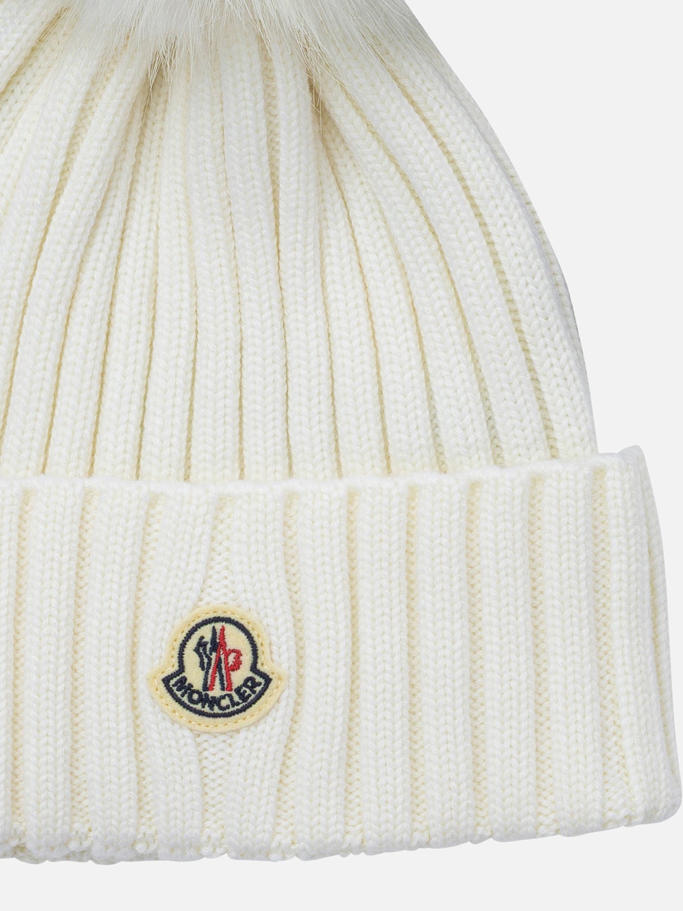 Beanies Logo  White - Moncler Women | PDP | VIETTI Online Store | Zoom-Modal_3
