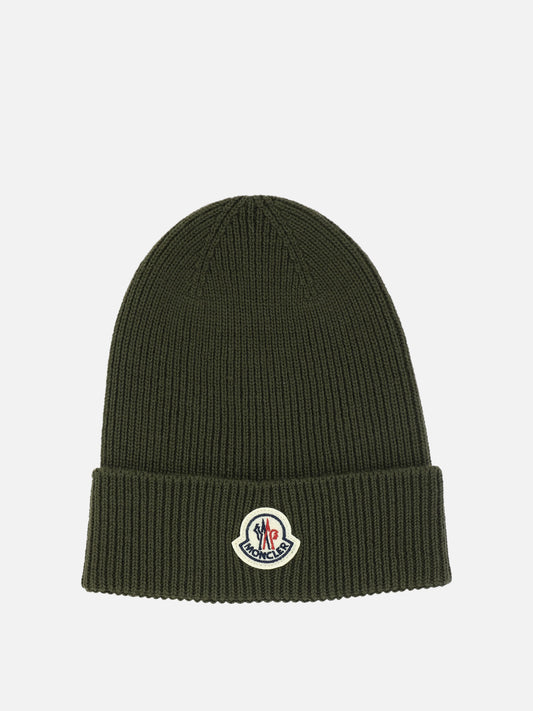 Beanies Logo  Green - Moncler Men | PLP | VIETTI Online Store 
