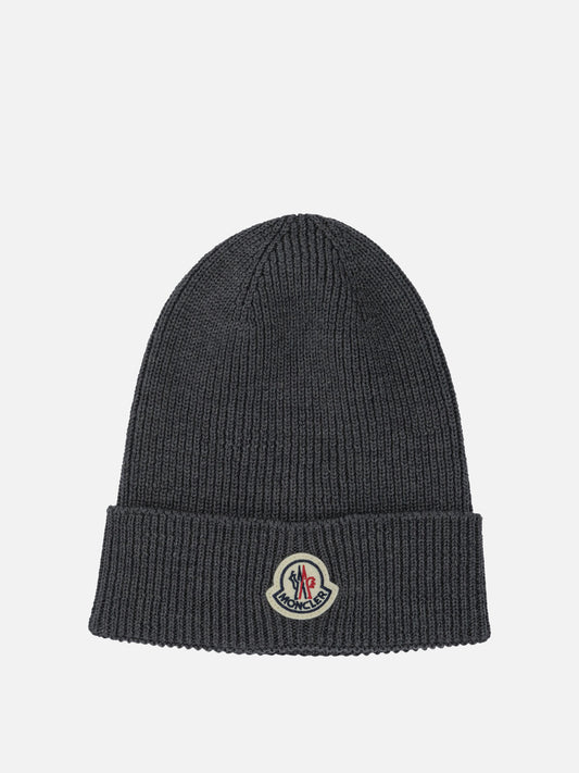 Beanies Logo  Grey - Moncler Men | PDP | VIETTI Online Store 
