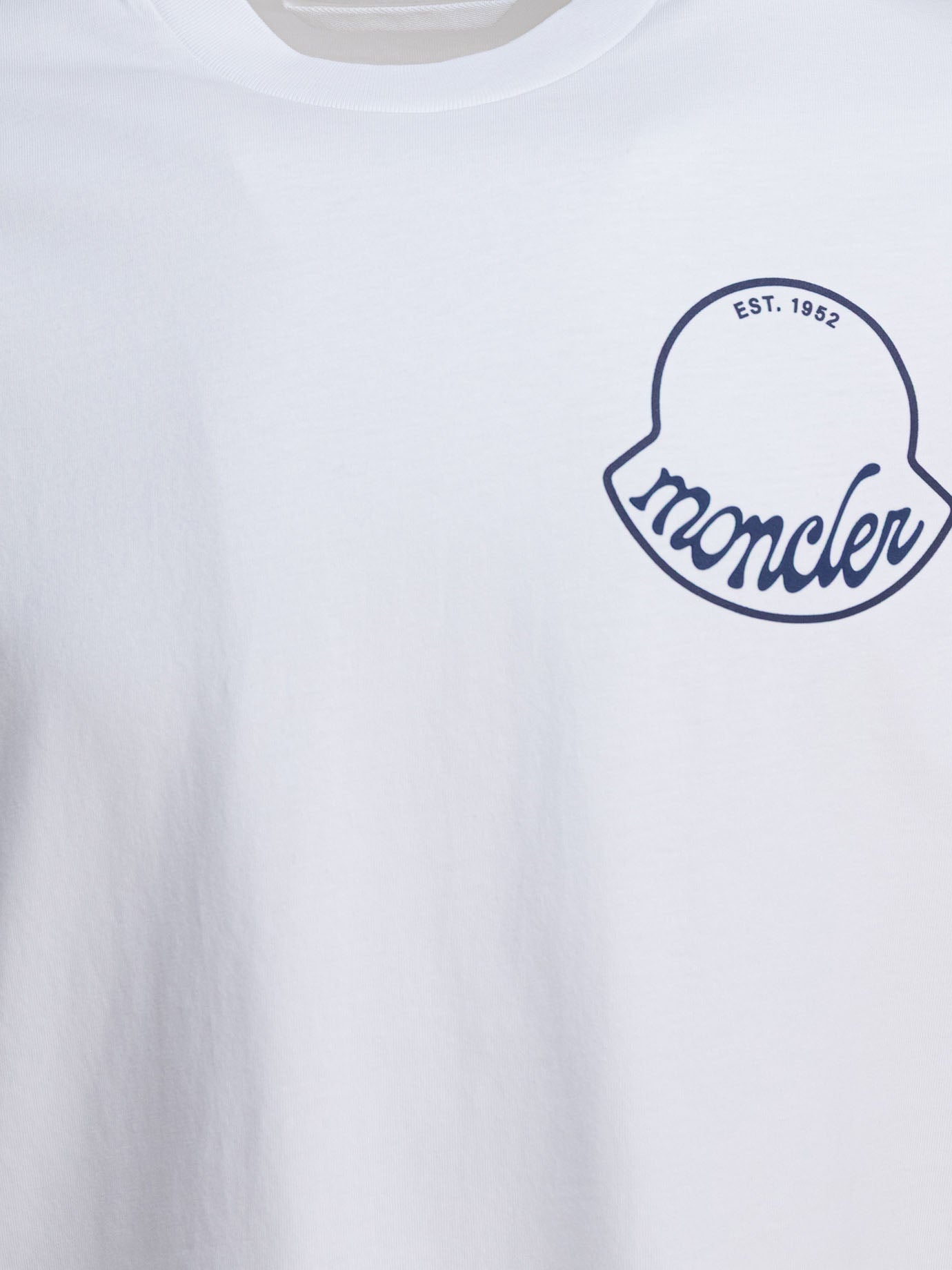 Crewneck t-shirts Logo  White - Moncler Women | PDP | VIETTI Online Store | thumbnail_3