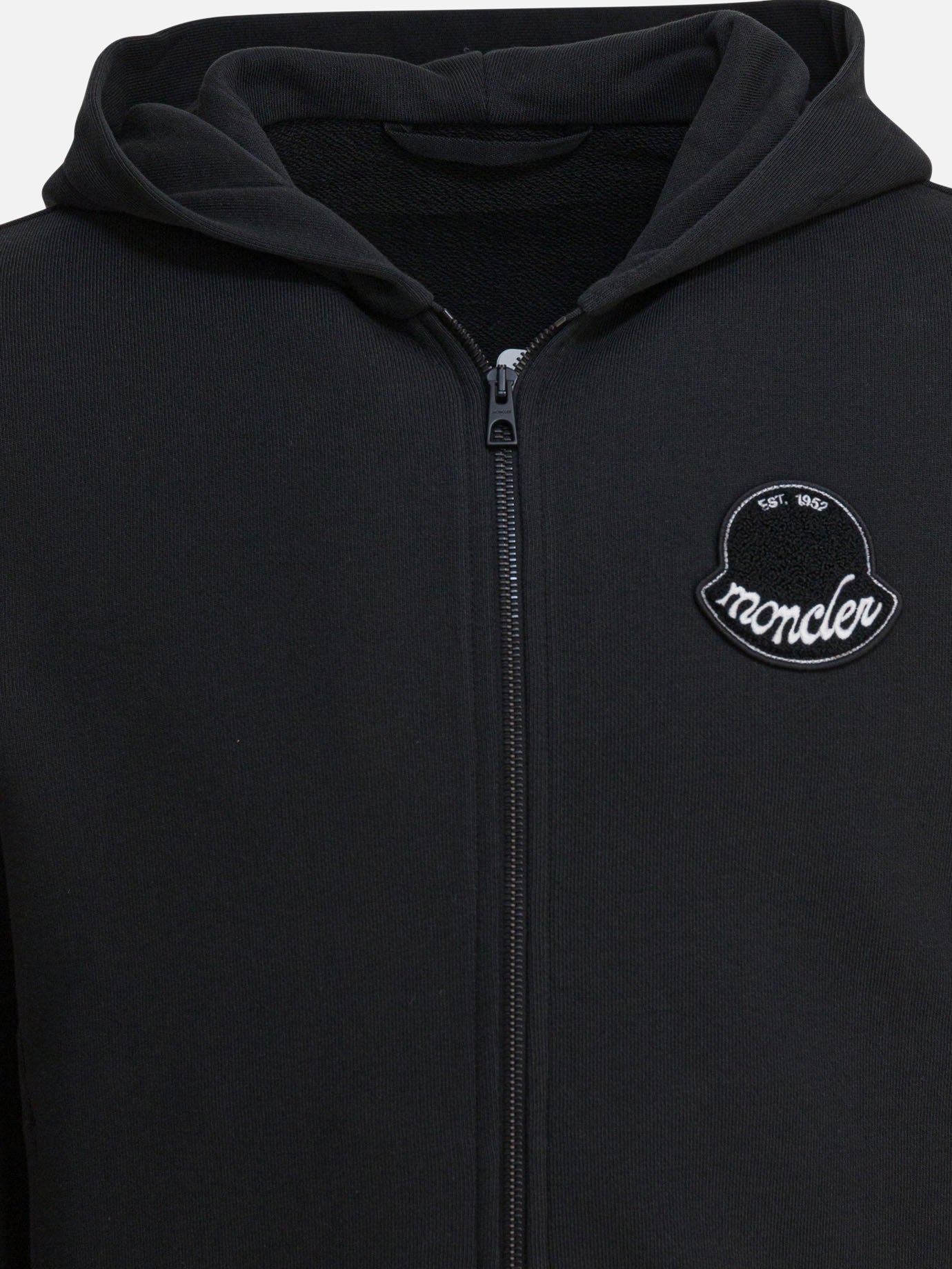 Full zip sweatshirts Logo  Black - Moncler Men | PDP | VIETTI Online Store | thumbnail_3