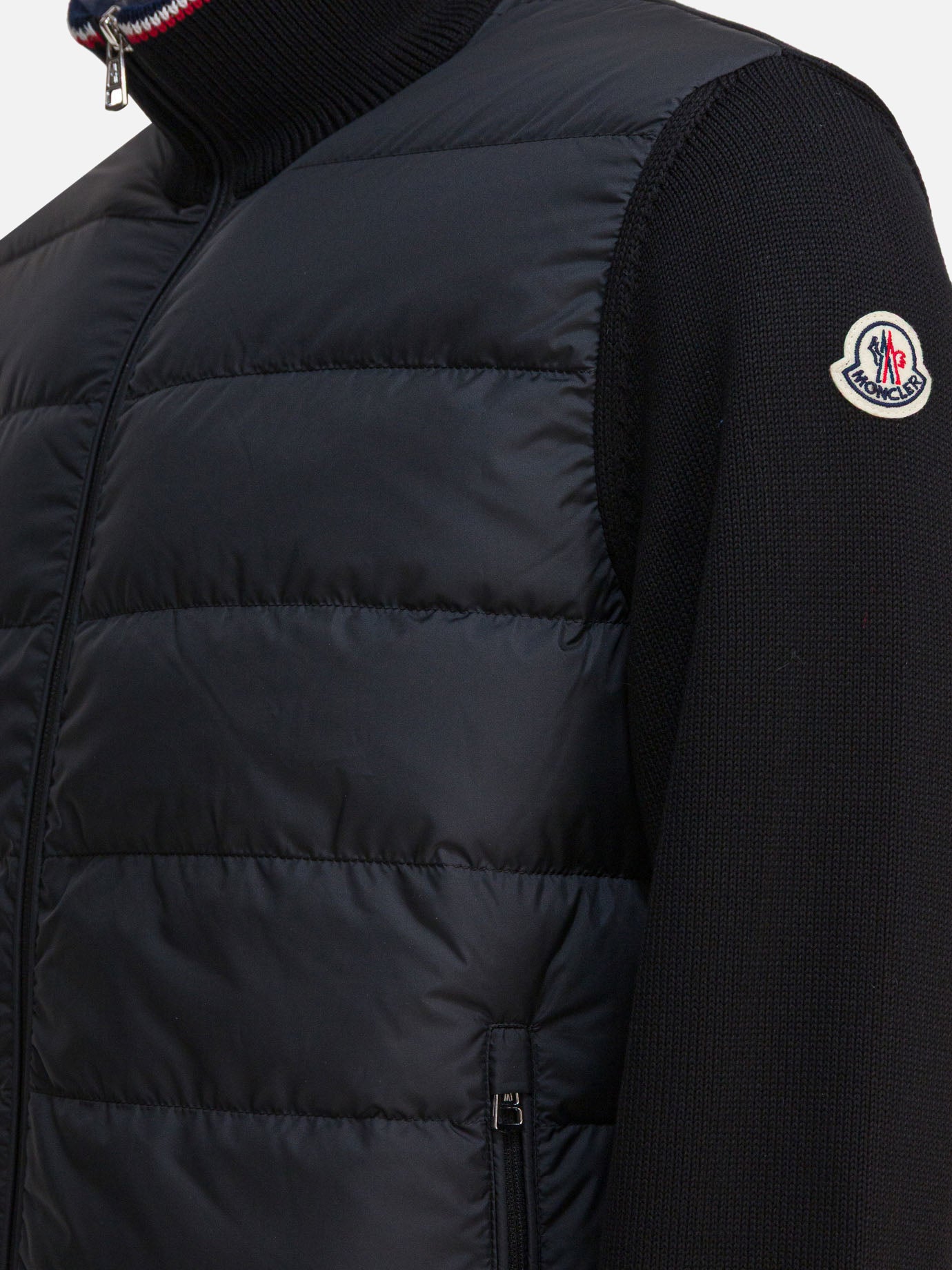 Down jackets Solid colour  Black - Moncler Men | PDP | VIETTI Online Store | Zoom-Modal_4
