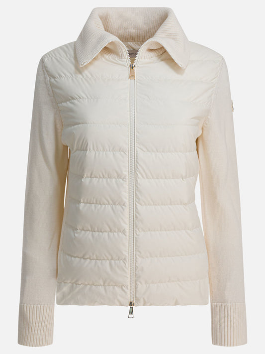Cardigans Logo  White - Moncler Women | PLP | VIETTI Online Store 
