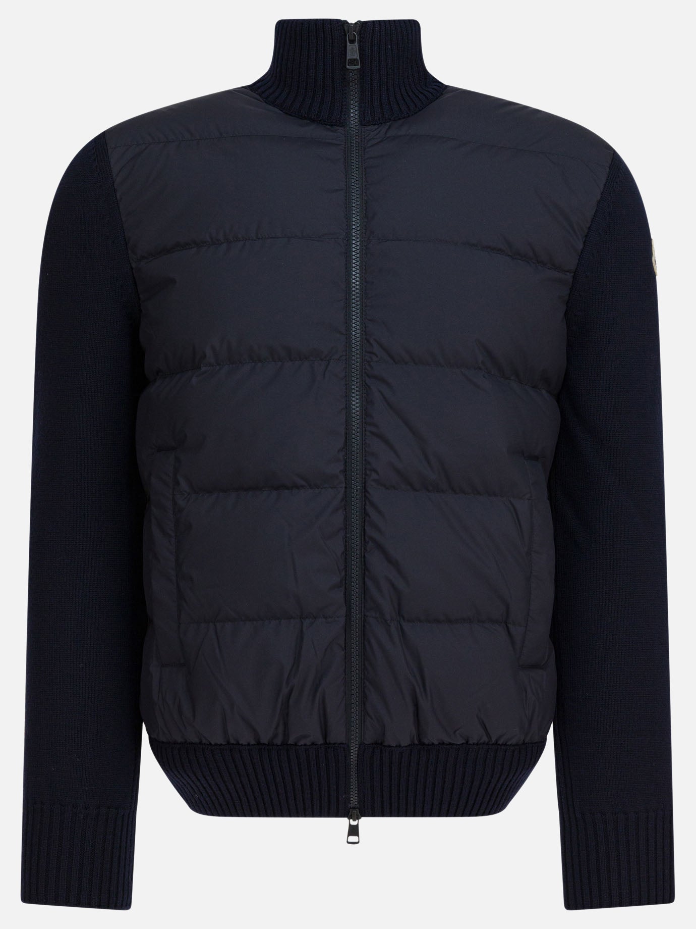 Down jackets Logo  Blue - Moncler Men | PDP | VIETTI Online Store | Zoom-Modal
