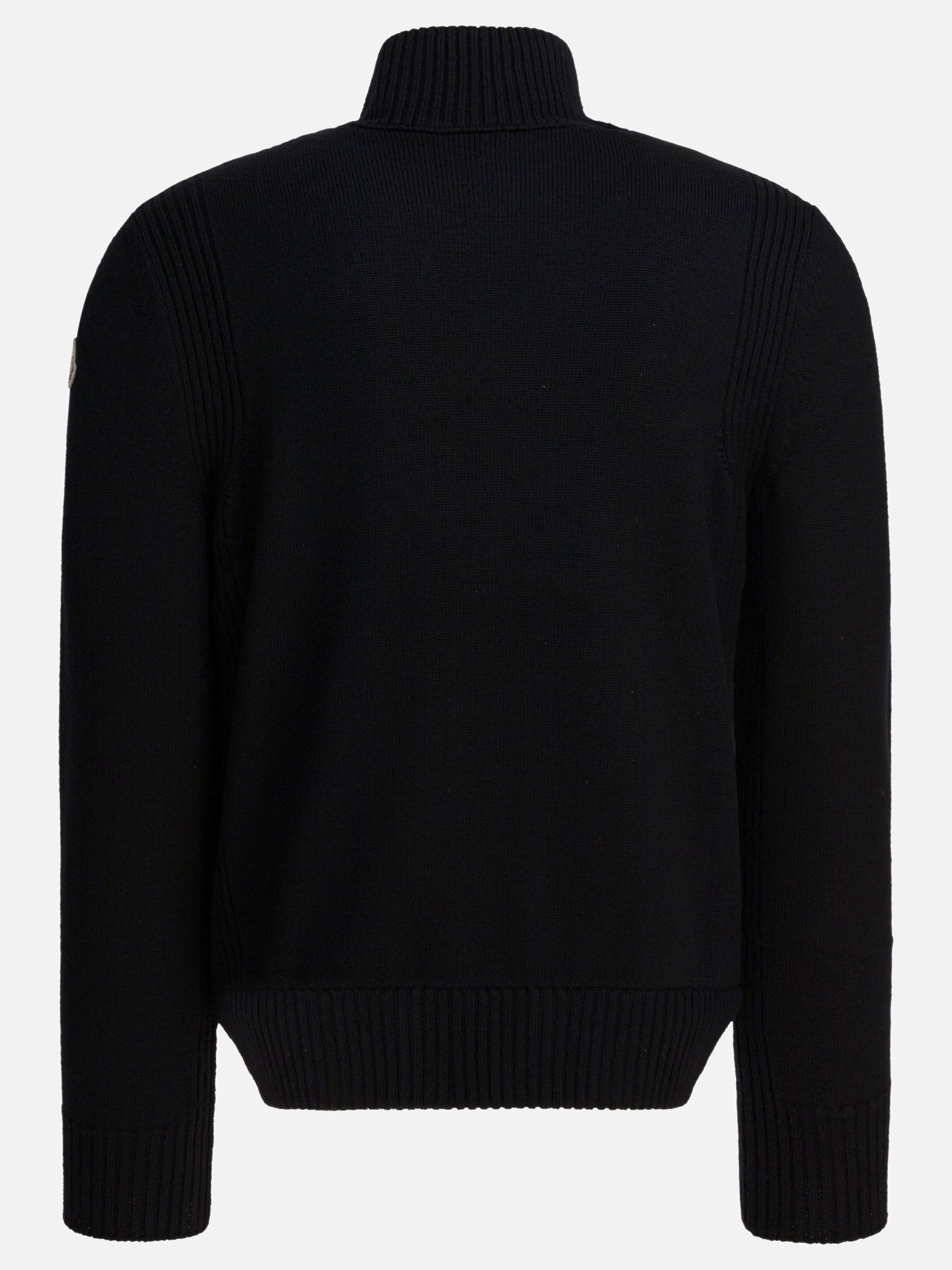 Zipped sweaters Logo  Blue - Moncler Men | PDP | VIETTI Online Store | thumbnail_2