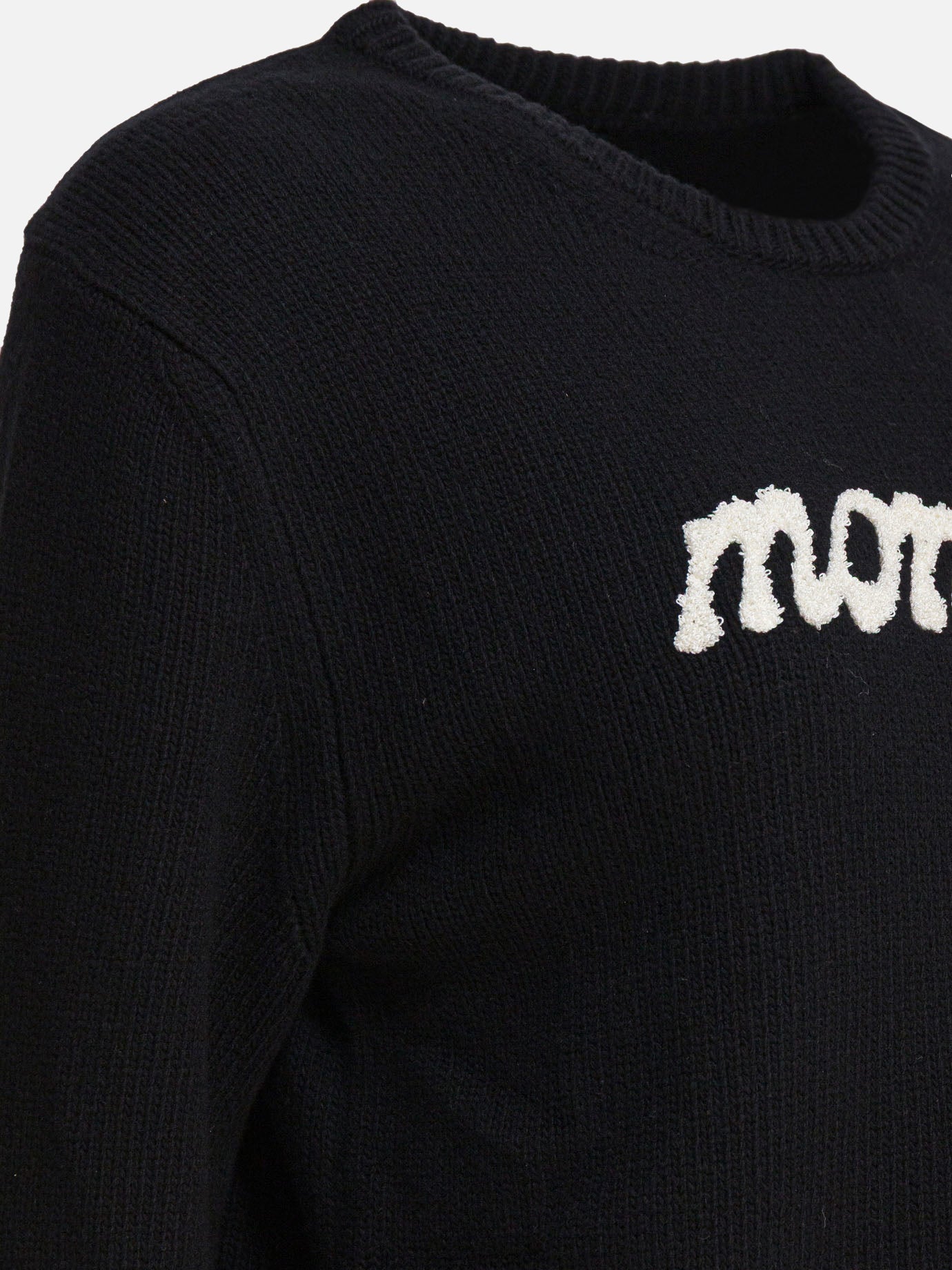 Maglioni girocollo Logo  Nero - Moncler Donna | PDP | VIETTI Online Store | thumbnail_4
