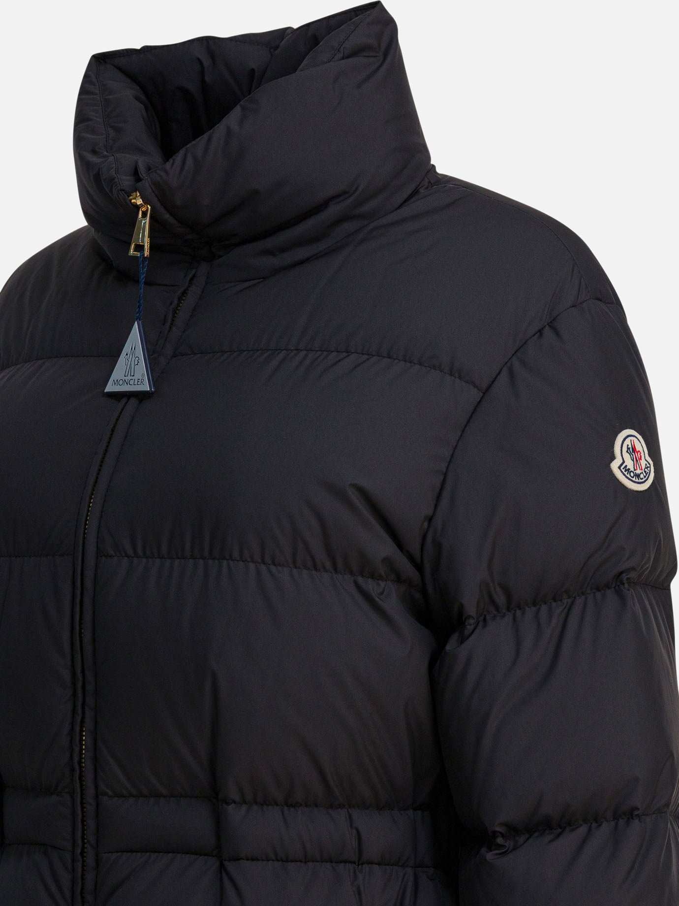 Piumini corti Logo  Nero - Moncler Donna | PDP | VIETTI Online Store | Zoom-Modal_4
