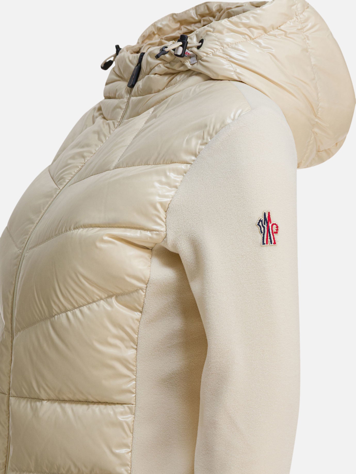 Felpe con zip Logo  Beige - Moncler Grenoble Donna | PDP | VIETTI Online Store | thumbnail_4