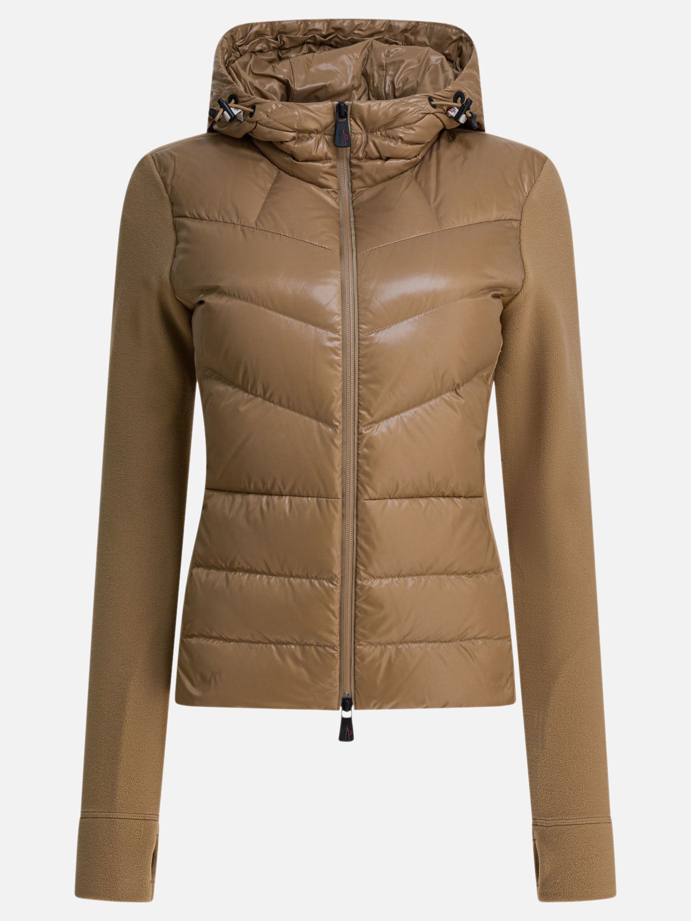 Felpe con zip Logo  Marrone - Moncler Grenoble Donna | PDP | VIETTI Online Store | Zoom-Modal
