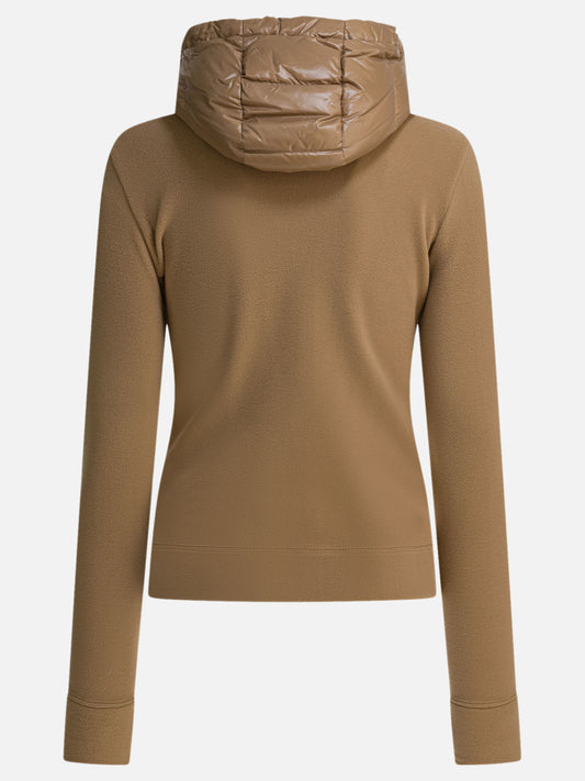 Felpe con zip Logo  Marrone - Moncler Grenoble Donna | PDP | VIETTI Online Store | 2
