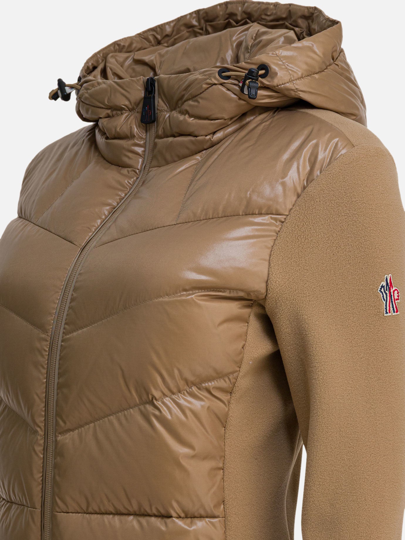 Felpe con zip Logo  Marrone - Moncler Grenoble Donna | PDP | VIETTI Online Store | thumbnail_4