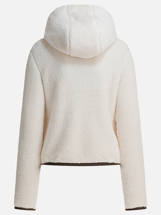 Felpe con zip Logo  Bianco - Moncler Grenoble Donna | PDP | VIETTI Online Store | 2
