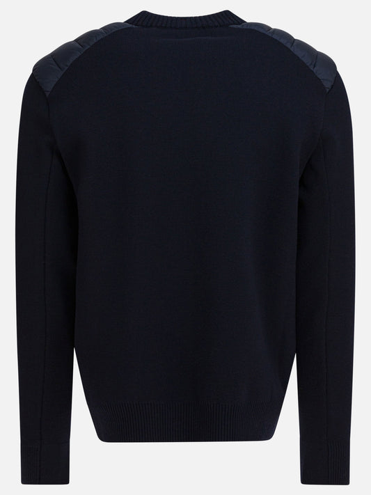 Crewneck sweaters Logo  Blue - Moncler Grenoble Men | PLP | VIETTI Online Store | 2
