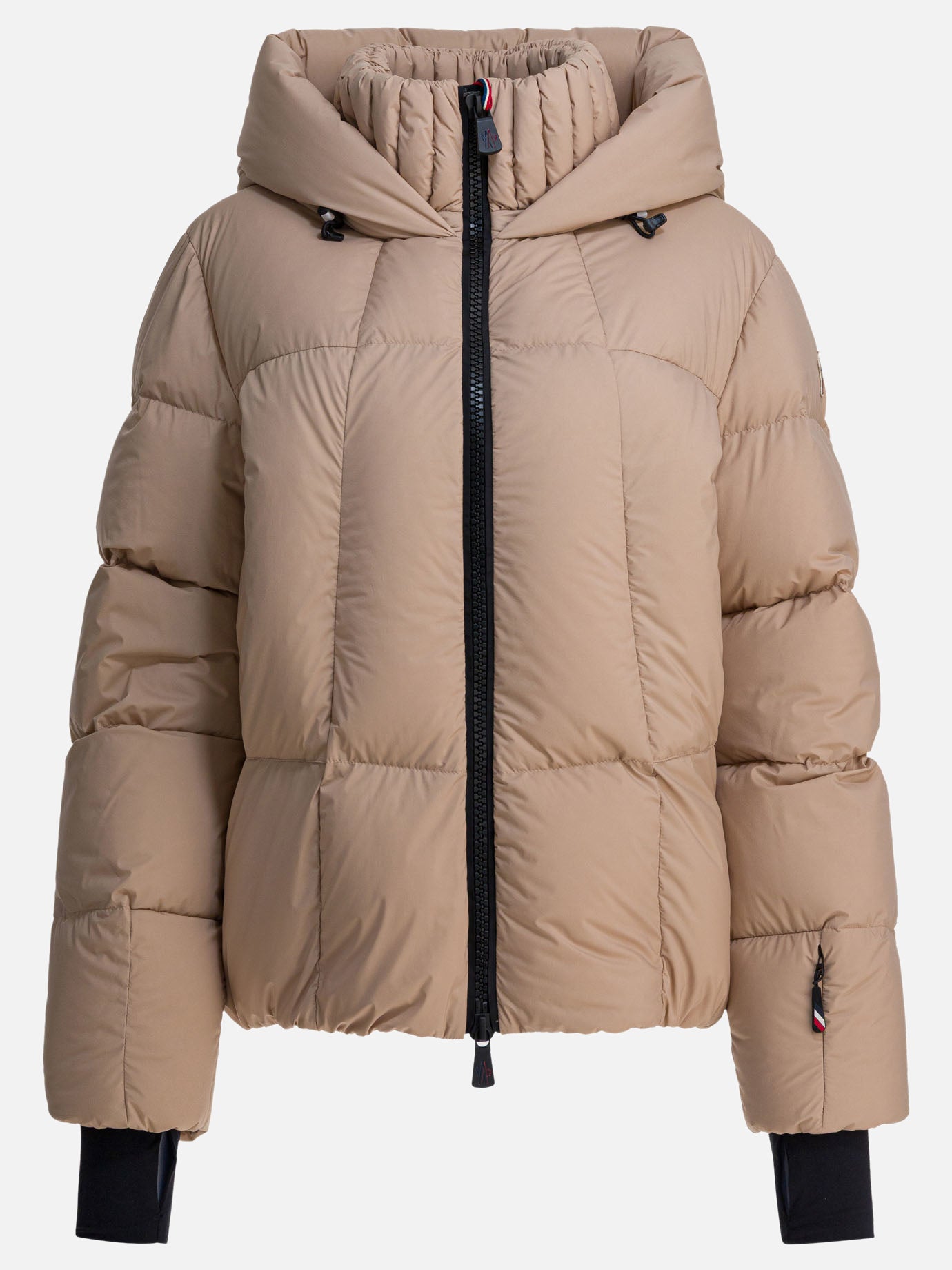 Down jackets Logo  Beige - Moncler Grenoble Women | PDP | VIETTI Online Store | Zoom-Modal
