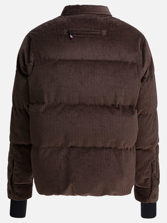 Down jackets Solid colour  Brown - Moncler Grenoble Men | PLP | VIETTI Online Store | 2

