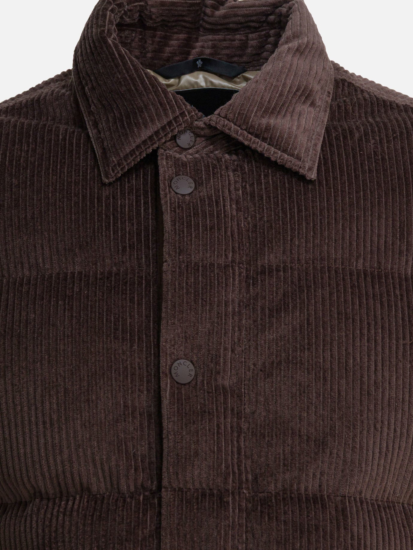 Down jackets Solid colour  Brown - Moncler Grenoble Men | PDP | VIETTI Online Store | Zoom-Modal_3
