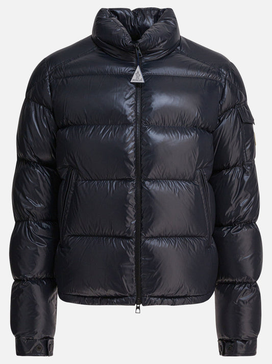 Piumini corti Solid colour  Nero - Moncler Uomo | VIETTI Online Store 
