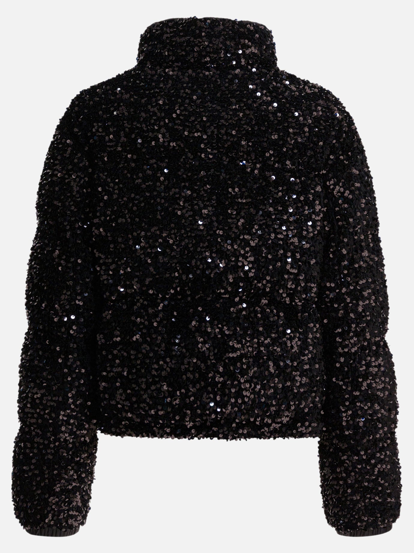 Piumini corti Solid colour  Nero - Moncler Donna | PDP | VIETTI Online Store | thumbnail_2
