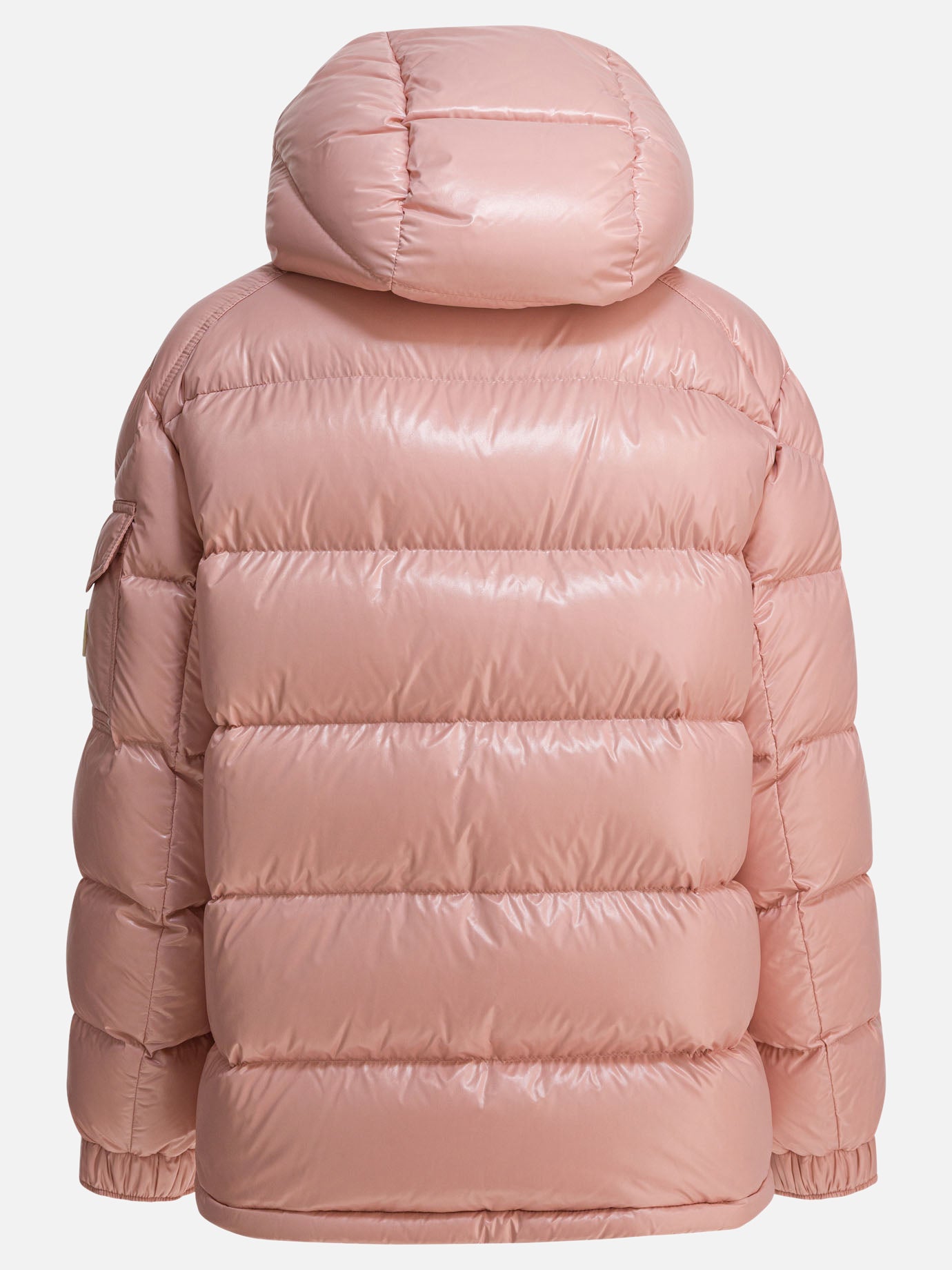 Down jackets Solid colour  Pink - Moncler Women | PDP | VIETTI Online Store | thumbnail_2