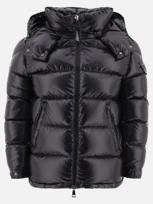 Piumini corti Solid colour  Nero - Moncler Donna | PLP | VIETTI Online Store 
