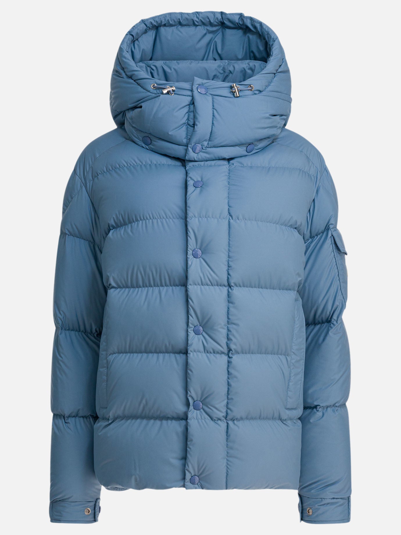 Piumini corti Logo  Blu - Moncler Donna | PDP | VIETTI Online Store | thumbnail