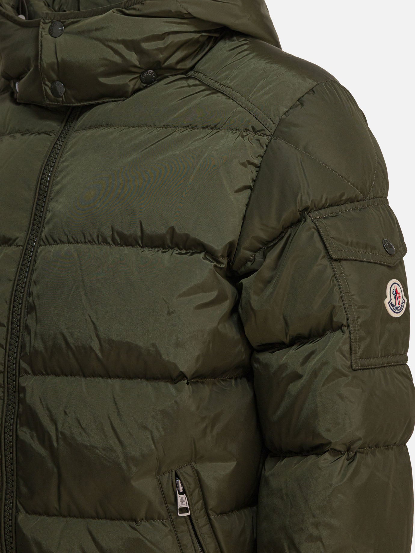 Piumini corti Solid colour  Verde - Moncler Uomo | PDP | VIETTI Online Store | Zoom-Modal_4
