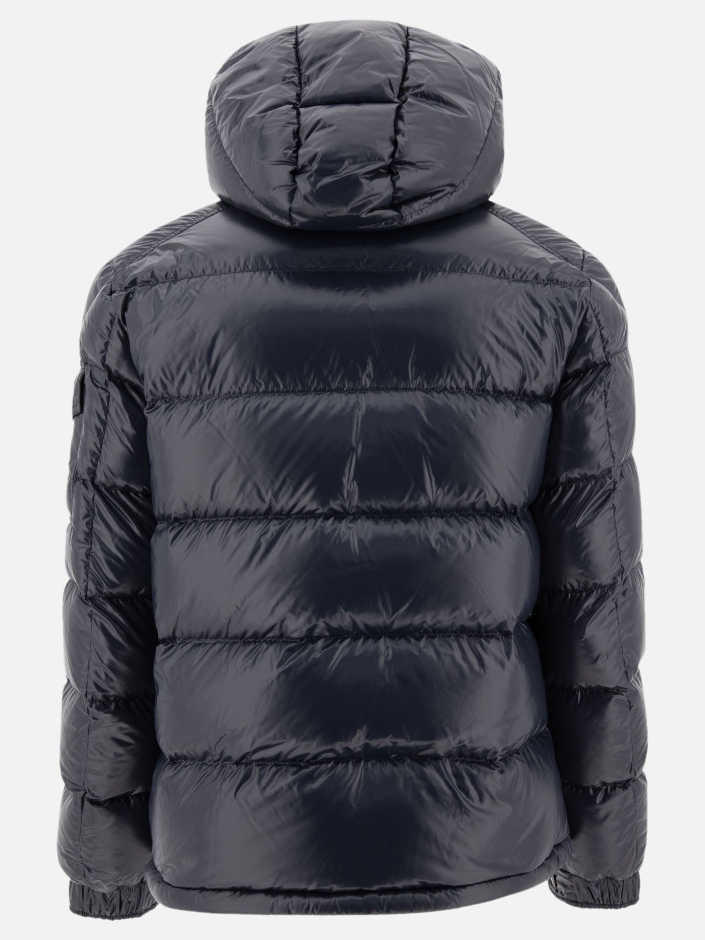 Down jackets Solid colour  Blue - Moncler Men | PDP | VIETTI Online Store | Zoom-Modal_2
