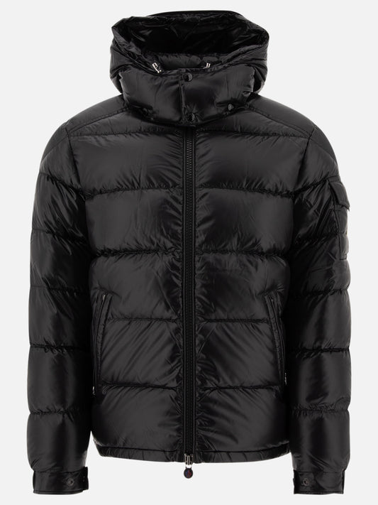 Down jackets Solid colour  Black - Moncler Men | PLP | VIETTI Online Store 
