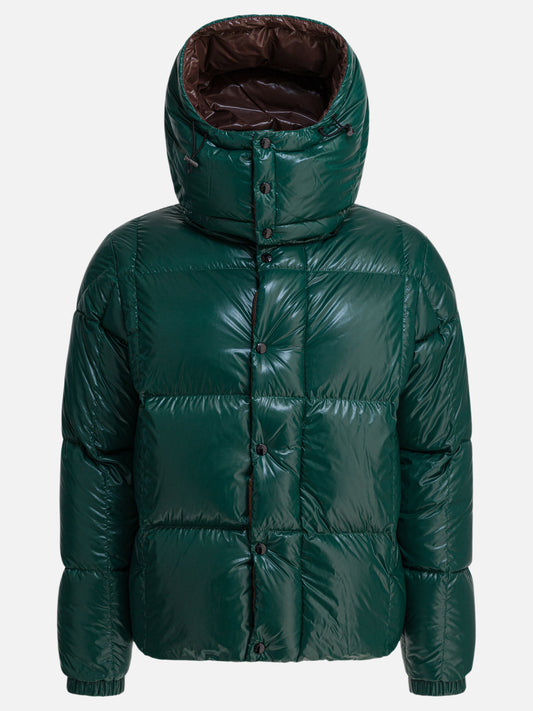 Piumini corti Solid colour  Verde - Moncler Uomo | PDP | VIETTI Online Store 

