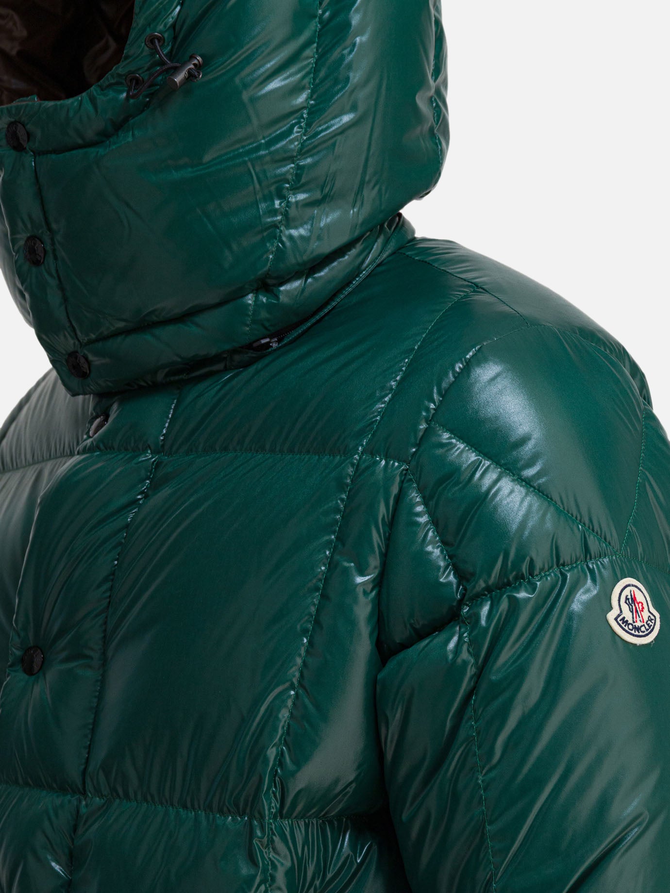 Piumini corti Solid colour  Verde - Moncler Uomo | PDP | VIETTI Online Store | thumbnail_4