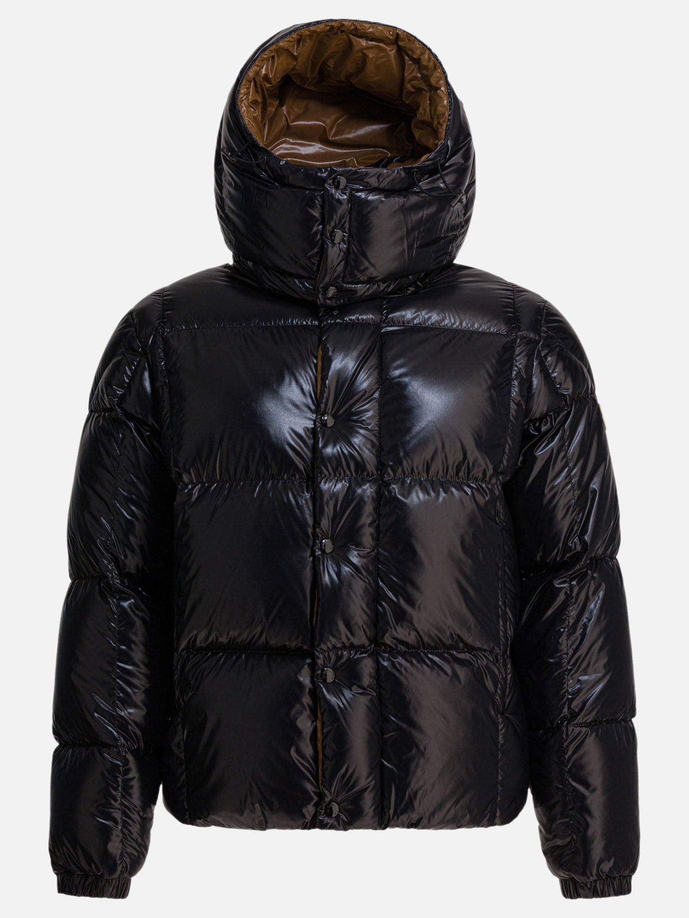 Piumini corti Solid colour  Nero - Moncler Uomo | PDP | VIETTI Online Store | Zoom-Modal
