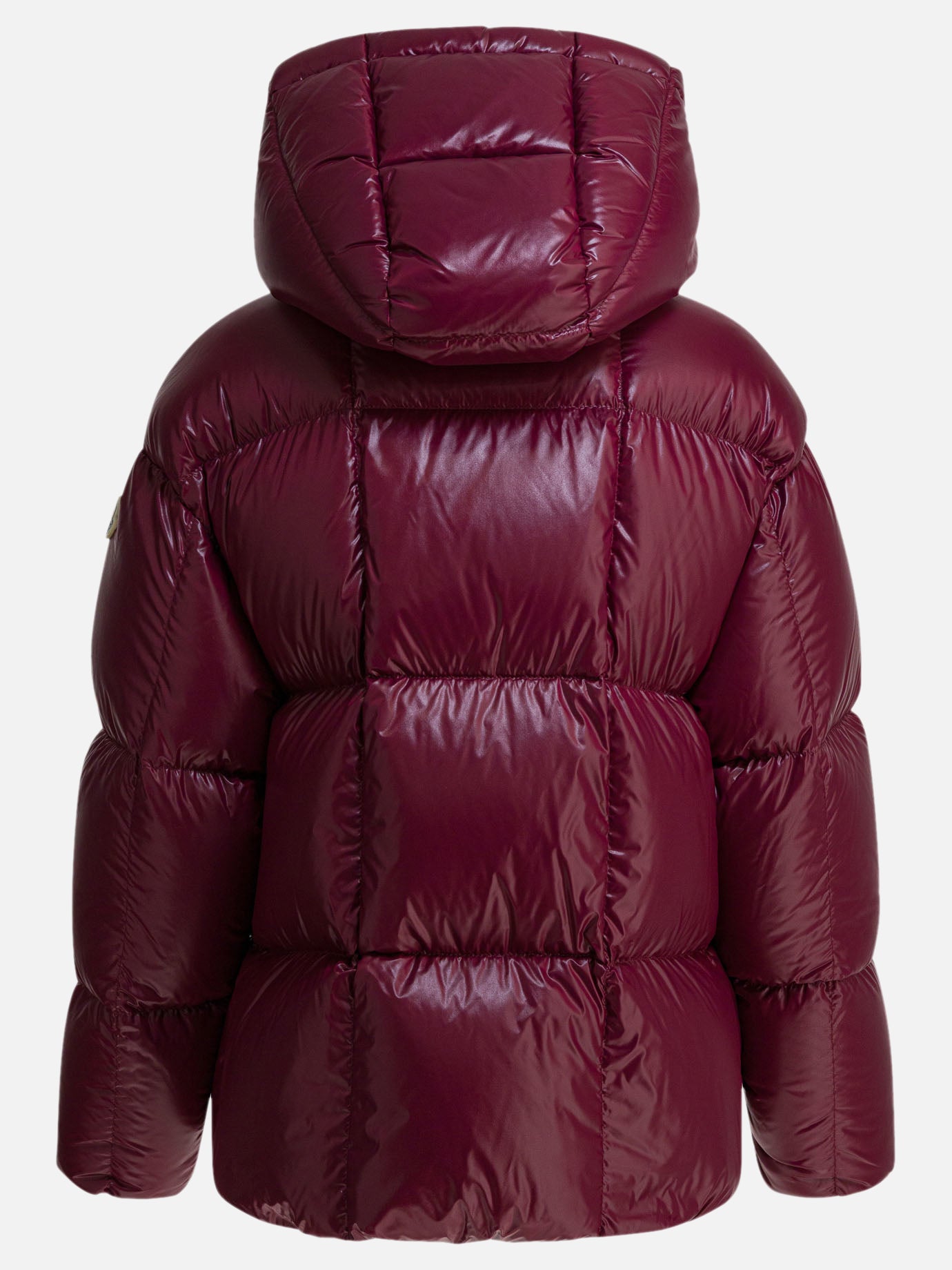 Piumini corti Logo  Bordeaux - Moncler Donna | PDP | VIETTI Online Store | Zoom-Modal_2
