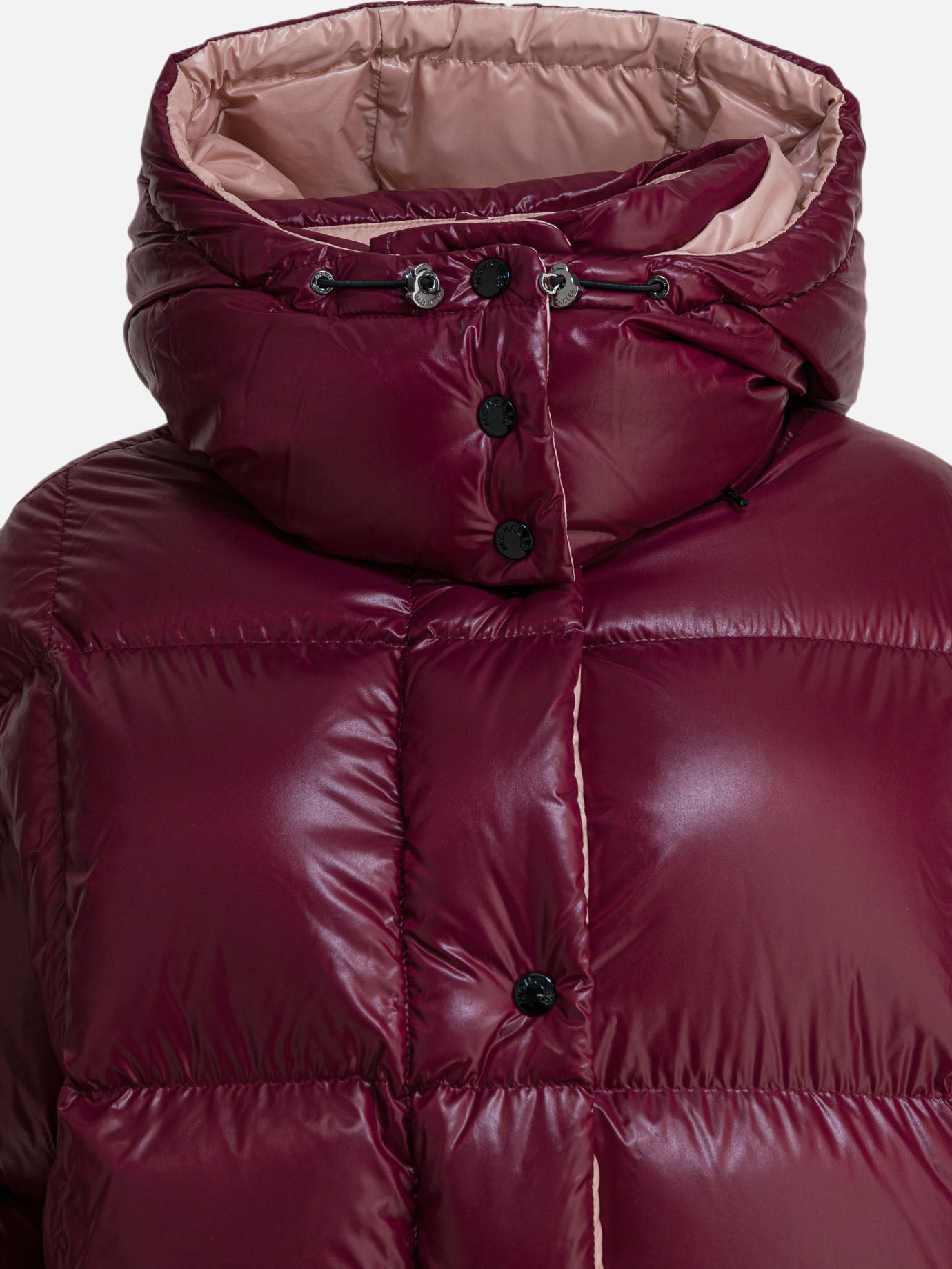 Piumini corti Logo  Bordeaux - Moncler Donna | PDP | VIETTI Online Store | thumbnail_3