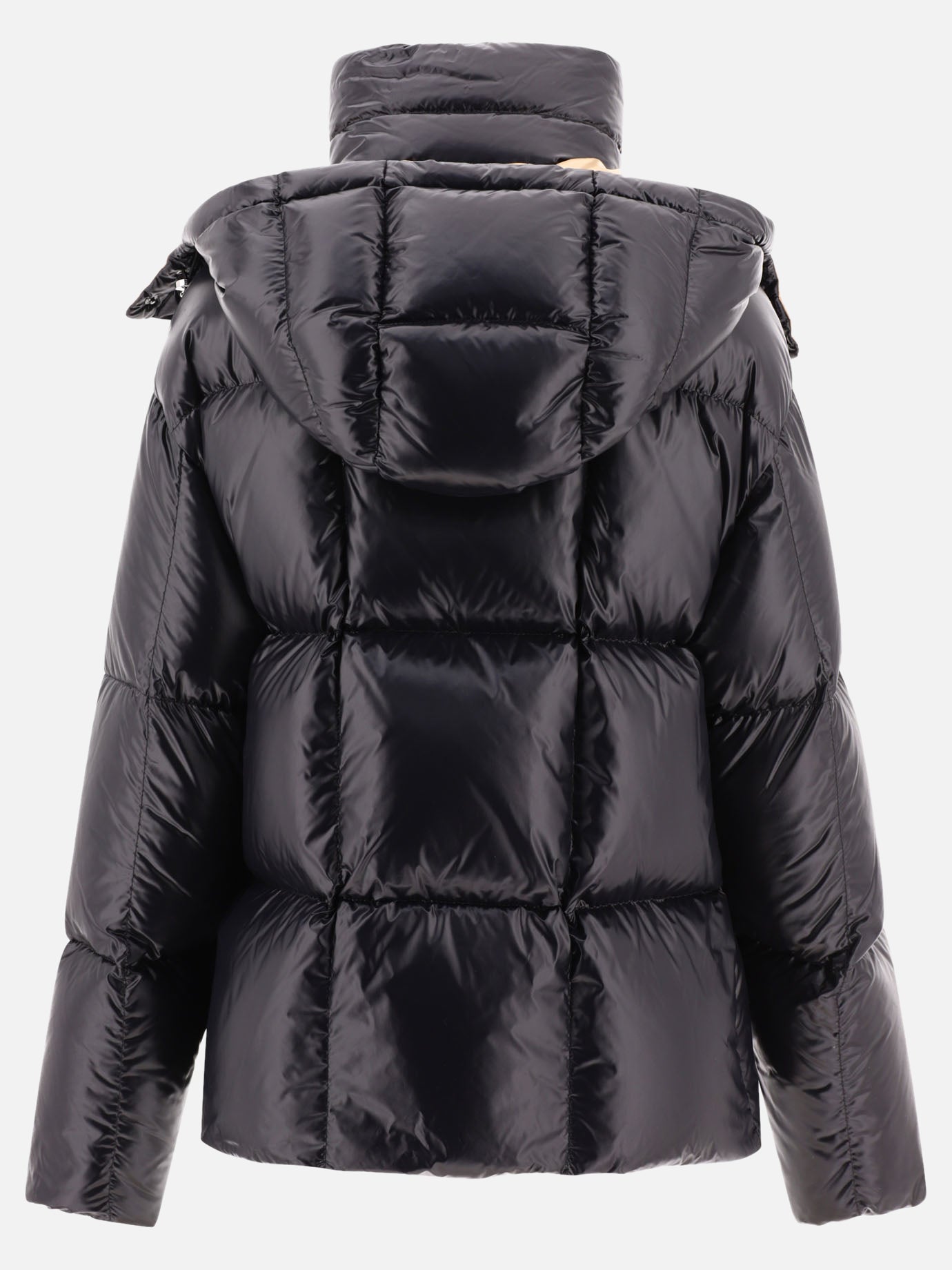 Piumini corti Solid colour  Nero - Moncler Donna | PDP | VIETTI Online Store | thumbnail_2