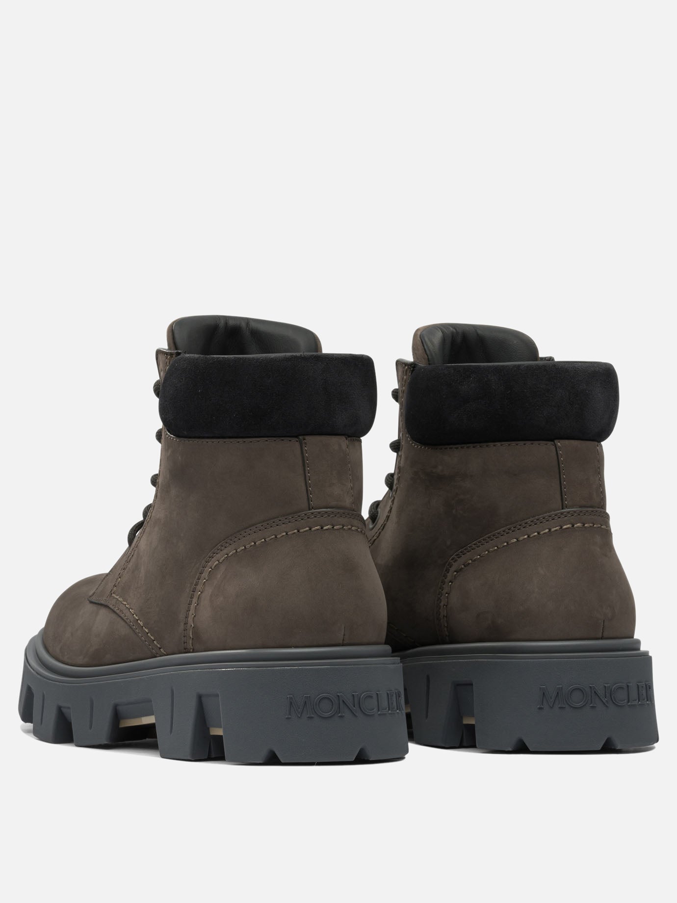 Scarpe da trekking 100% leather - 100% rubber  Marrone - Moncler Uomo | PDP | VIETTI Online Store | thumbnail_4