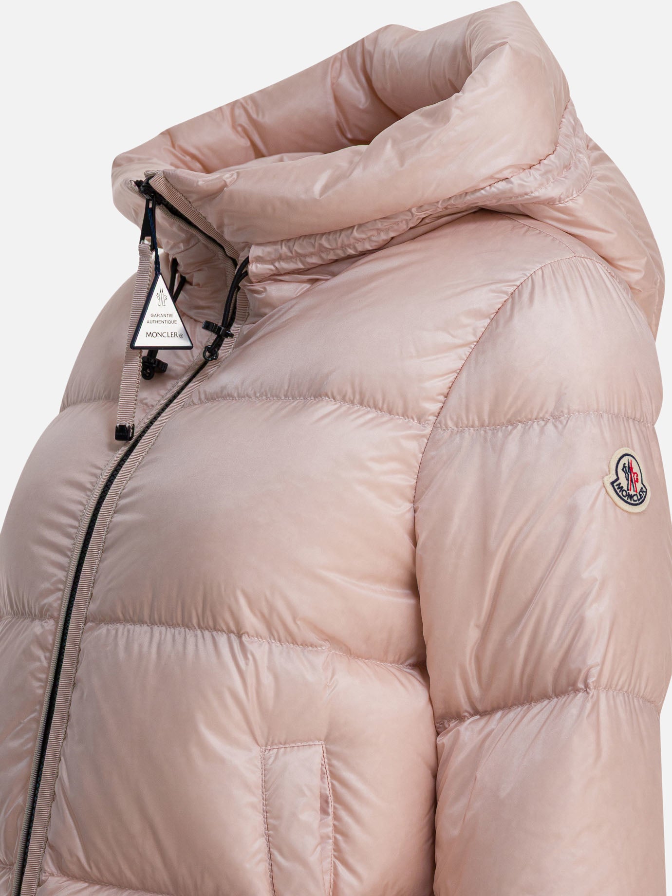 Piumini corti Logo  Rosa - Moncler Donna | PDP | VIETTI Online Store | Zoom-Modal_4
