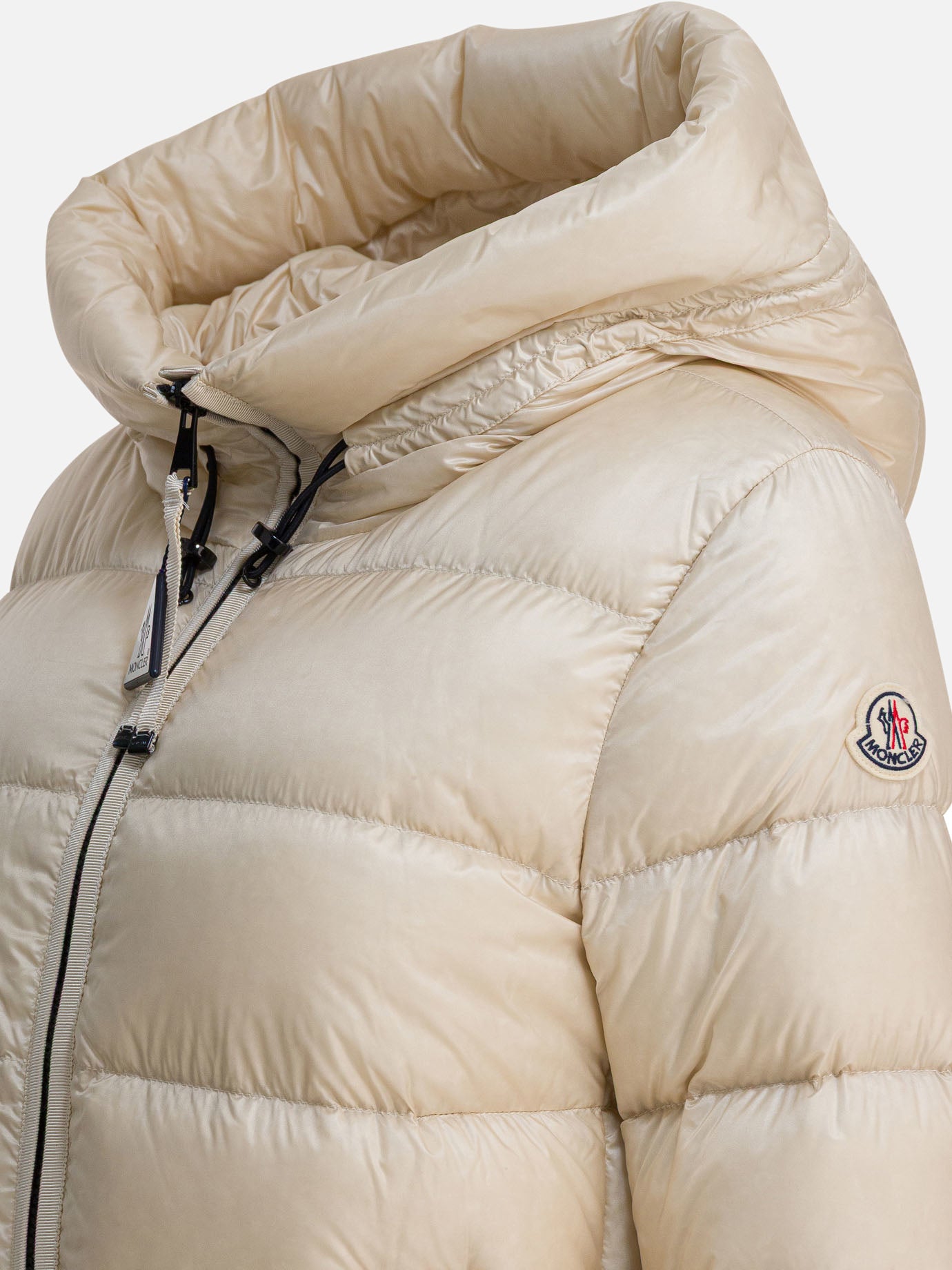Down coats Logo  White - Moncler Women | PDP | VIETTI Online Store | thumbnail_4