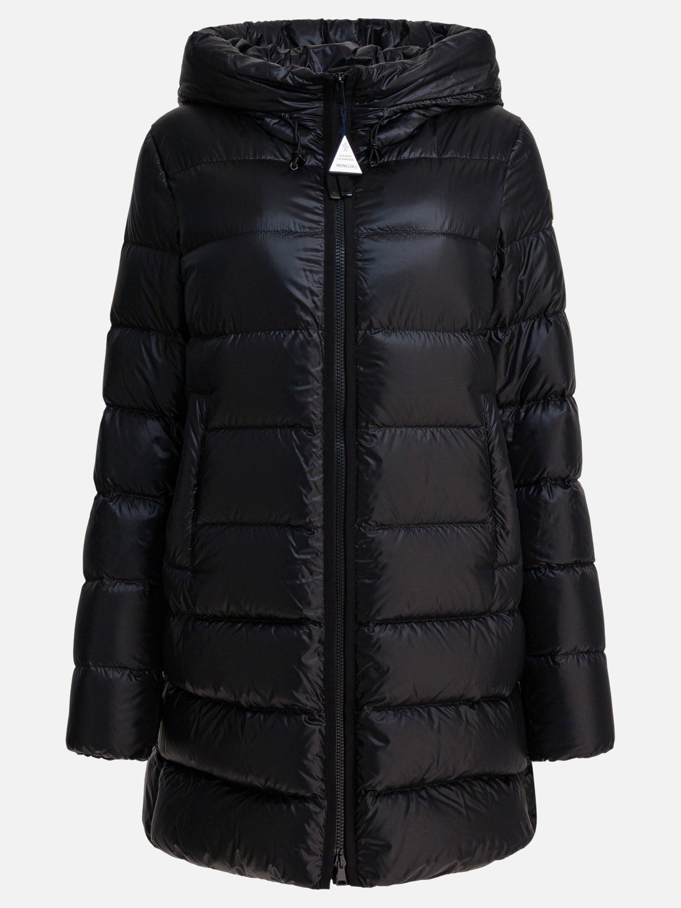 Down coats Logo  Black - Moncler Women | PDP | VIETTI Online Store | thumbnail