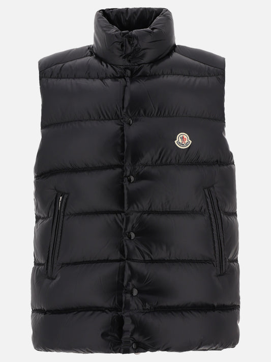 Giacche smanicate Logo  Nero - Moncler Uomo | VIETTI Online Store 
