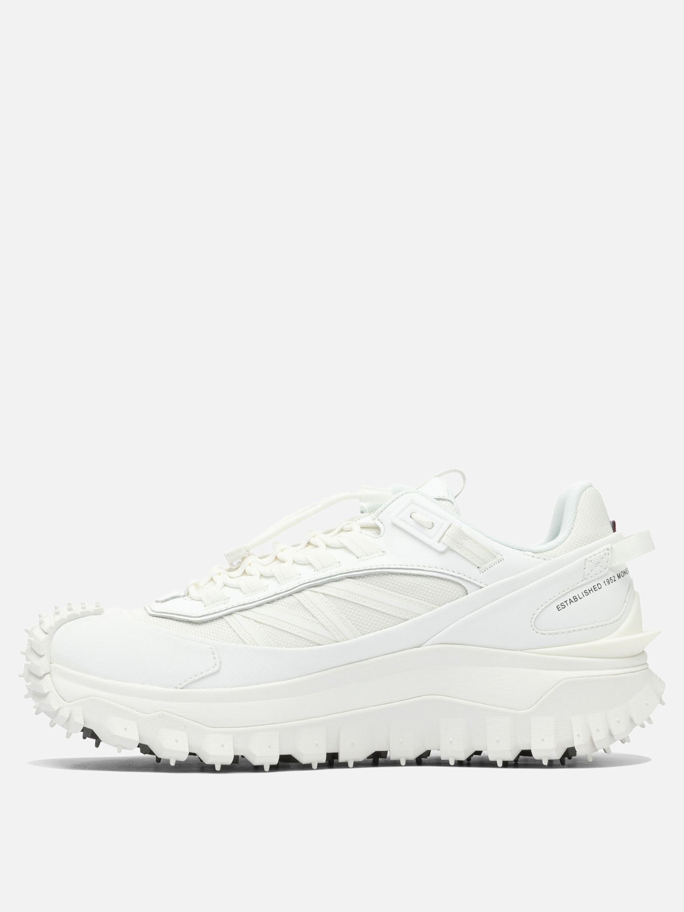 Low top sneakers 60% nylon 40% leather - 100% rubber  White - Moncler Men | PDP | VIETTI Online Store | Zoom-Modal_3
