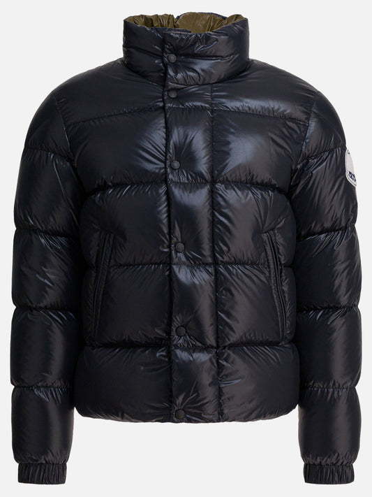 Piumini corti Logo  Nero - Moncler Uomo | PDP | VIETTI Online Store 
