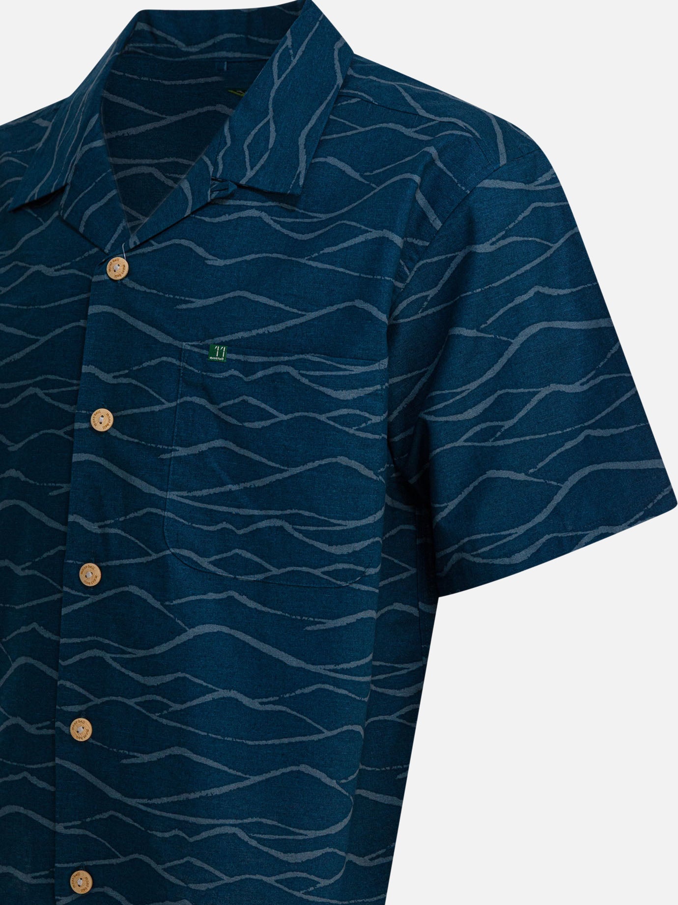 Camicie casual Print  Blu - Montbell Uomo | PDP | VIETTI Online Store | Zoom-Modal_4

