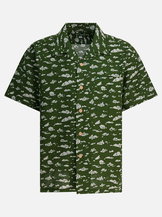Camicie casual Print  Verde - Montbell Uomo | PLP | VIETTI Online Store 
